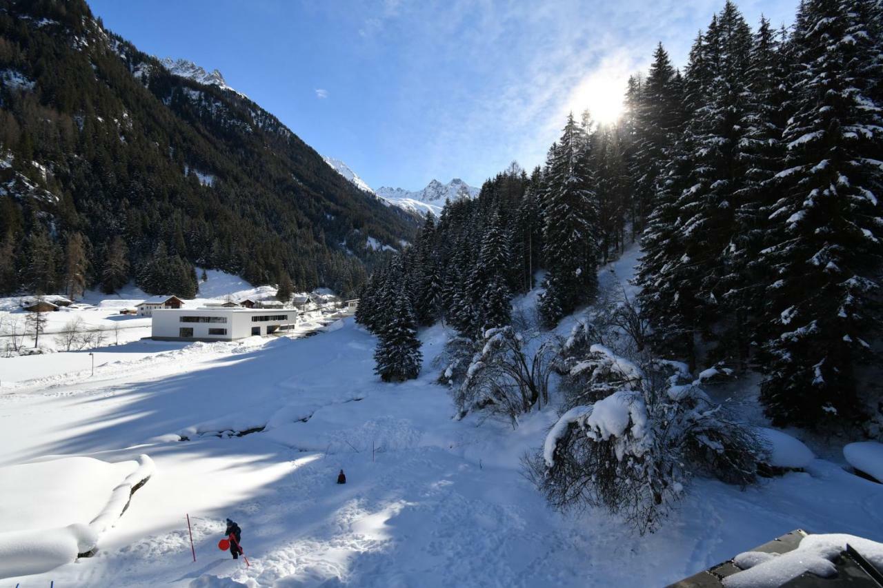 Haus Hubertus Daire Sankt Leonhard im Pitztal Dış mekan fotoğraf