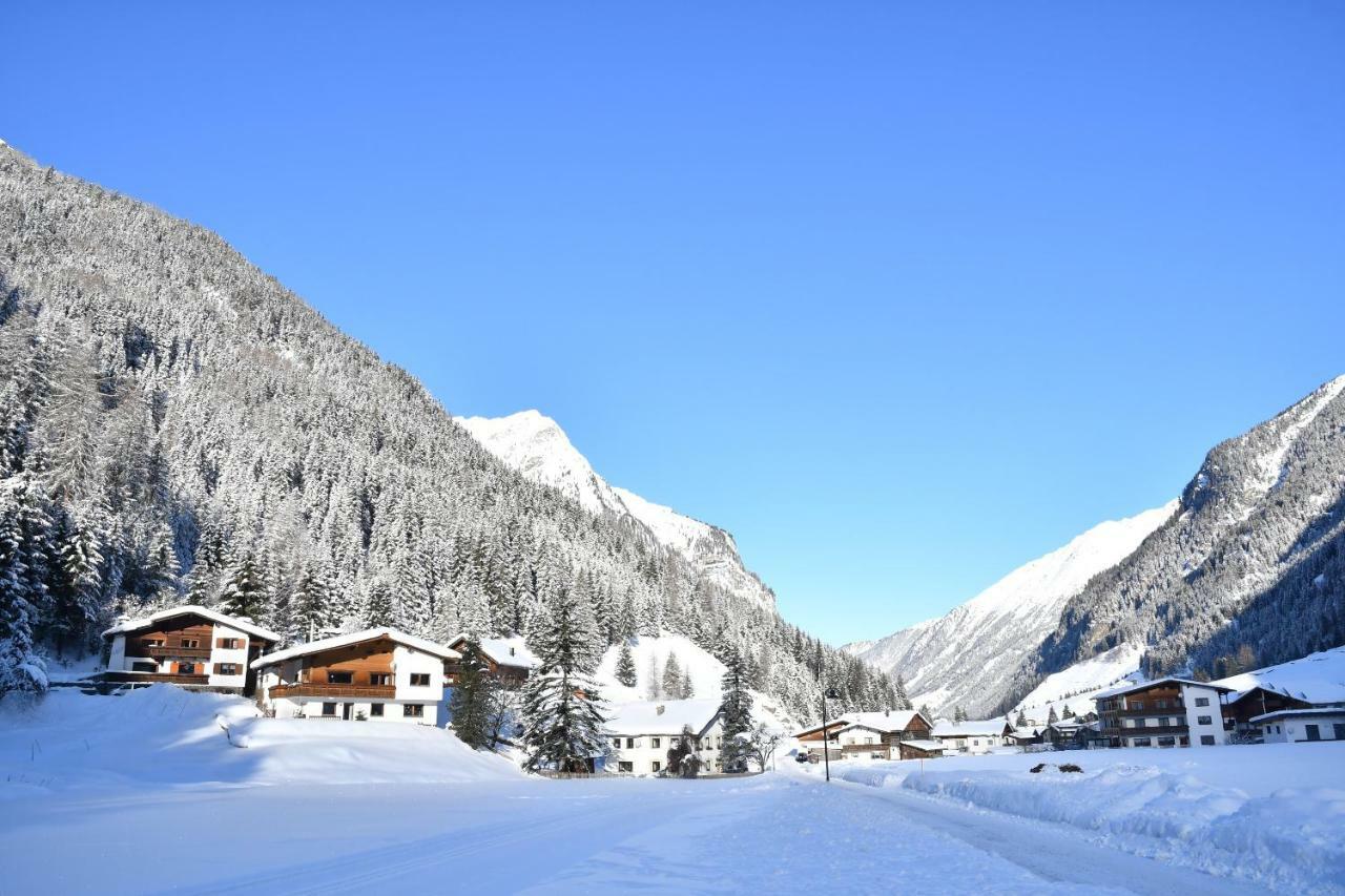 Haus Hubertus Daire Sankt Leonhard im Pitztal Dış mekan fotoğraf