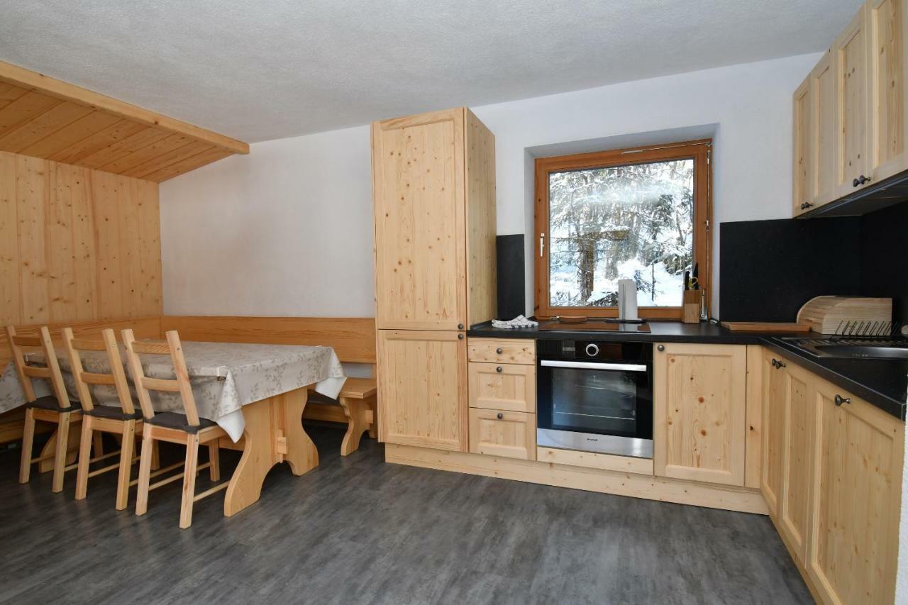 Haus Hubertus Daire Sankt Leonhard im Pitztal Dış mekan fotoğraf