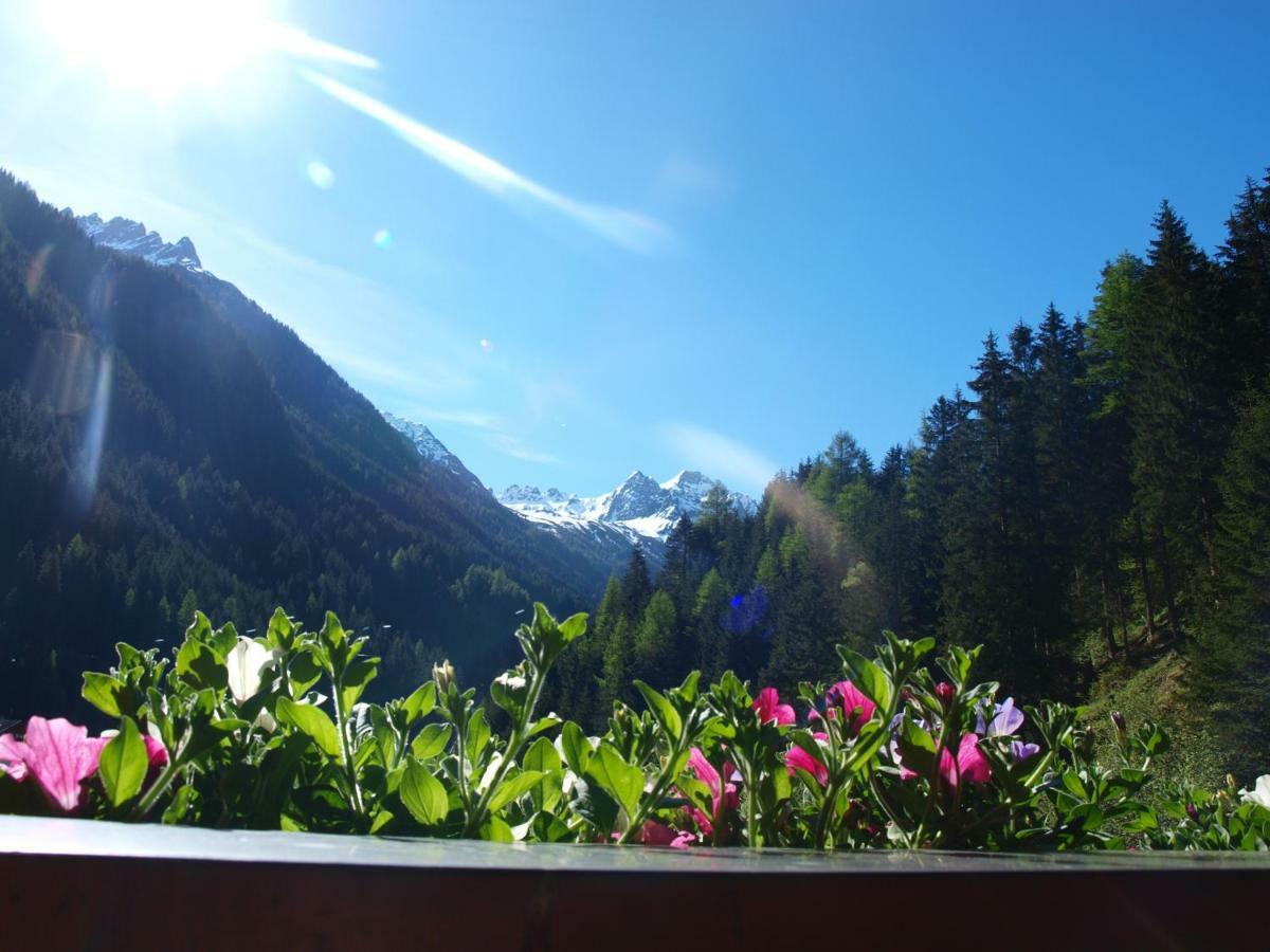 Haus Hubertus Daire Sankt Leonhard im Pitztal Dış mekan fotoğraf